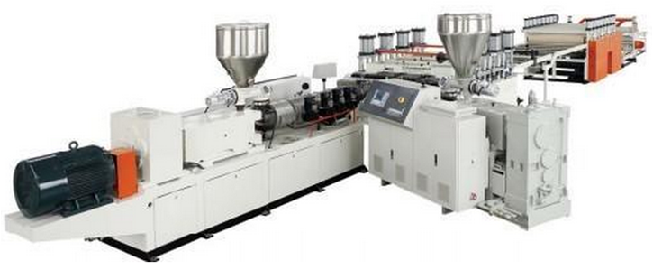 WPC/PVC結(jié)皮、自由發(fā)泡板生產(chǎn)線(xiàn)